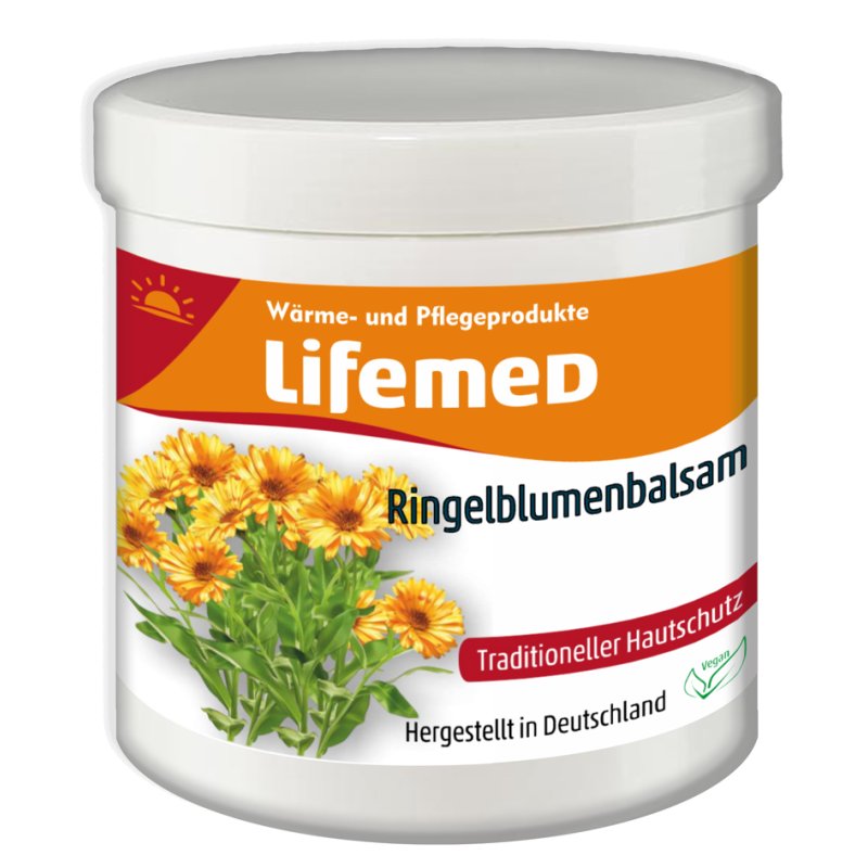 Lifemed soothing flower balm ointment, 100% vegan, 250 ml